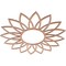 Ekena Millwork Daisy Wood Fretwork Pierced Ceiling Medallion, Cherry, 30"OD x 10 1/2"ID x 1/4"T CMWP30X30X0250DACH - alternate 3